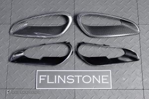 ช่องลม turbo s Carbon fiber สำหรับ Porsche 992 Carrera