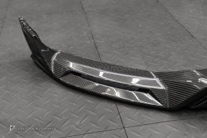 ลิ้นหน้า พร้อมไฟ LED Daytime Carbon Fiber สำหรับ W465 G-Class ทรง USUS Autoclave