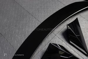 สปอยเลอร์ท้าย สำหรับ Tesla Model Y Juniper ทรง Yofer สีดำด้าน