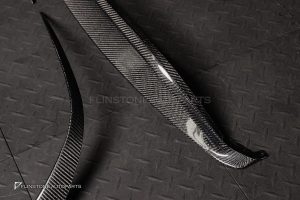ชุดลิ้นหน้า Carbon Fiber W117 CLA-Class Facelift ทรง CLA45 AMG