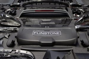 ชุดแปลงโฉมรอบคัน สำหรับ Porsche Cayenne 958.1 เป็น Cayenne 9Y0.2 หน้า TURBO หลัง Sport Design