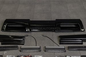 สปอยเลอร์หลังคา พร้อมไฟ LED สำหรับ GWM TANK500 สีดำเงา