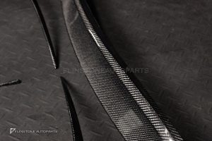 ชุดลิ้นหน้า Carbon Fiber W117 CLA-Class Facelift ทรง CLA45 AMG