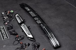 ชุดไฟท้าย สีขาว สำหรับ Porsche Cayenne 958.1 เป็น Cayenne 9Y0.2