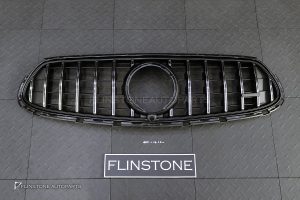 กระจังหน้า สำหรับ W254 GLC-Class ทรง GLC43 GLC63 AMG 1.1 มีกล้อง สีดำด้าน-ครเมี่ยม ขอบดำเงา