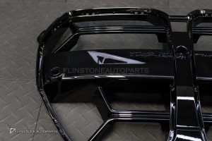 กระจังหน้า สำหรับ BMW M3 G80-M4 G82 ทรง CSL สีดำเงา