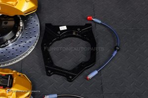 ชุดเบรค พร้อมเบรคมือไฟฟ้า สำหรับ BMW X5 F15 สีทอง