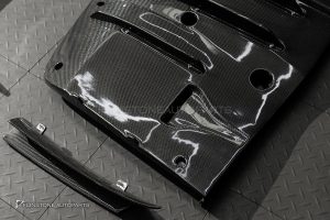 ชุดดิฟฟิวเซอร์ พร้อม ปลายท่อ Carbon Fiber สำหรับ W205 C-Class ทรง IMP