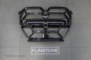 กระจังหน้า สำหรับ BMW M3 G80-M4 G82 ทรง CSL สีดำเงา