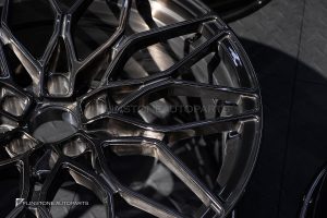 ล้อ Custom Forged BMW X5 F15 5-120 ขนาด 21 ลาย 1000m สี Brushed Black