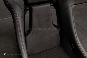 เบาะ Recaro RSS-L ASM LTD Alcantara ดำ ด้ายสีแดง พร้อมขาเบาะ และชุดน๊อต