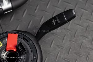 คอพวงมาลัย+พวงมาลัย พร้อม Airbag สำหรับ Mercedes-Benz C238 E-Class ก้านสีโครเมี่ยม หนังสีดำ ด้ายสีแดง