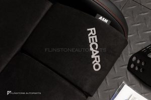 เบาะ Recaro RSS-L ASM LTD Alcantara ดำ ด้ายสีแดง พร้อมขาเบาะ และชุดน๊อต