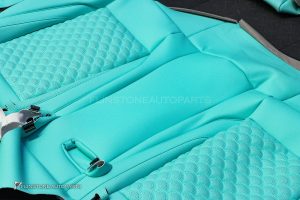 ชุดเบาะหนัง สำหรับ W213 E-Class ทรง E63 AMG สี Tiffany Blue