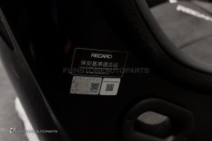 เบาะ Recaro RSS-L ASM LTD Alcantara ดำ ด้ายสีแดง พร้อมขาเบาะ และชุดน๊อต