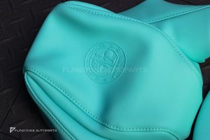 ชุดเบาะหนัง สำหรับ W213 E-Class ทรง E63 AMG สี Tiffany Blue
