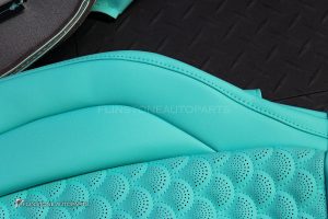 ชุดเบาะหนัง สำหรับ W213 E-Class ทรง E63 AMG สี Tiffany Blue