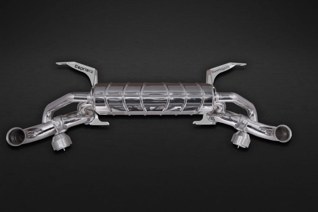 ชุดท่อไอเสีย Lamborghini Gallardo/Superleggera Capristo Valved Exhaust + Carbon Tips