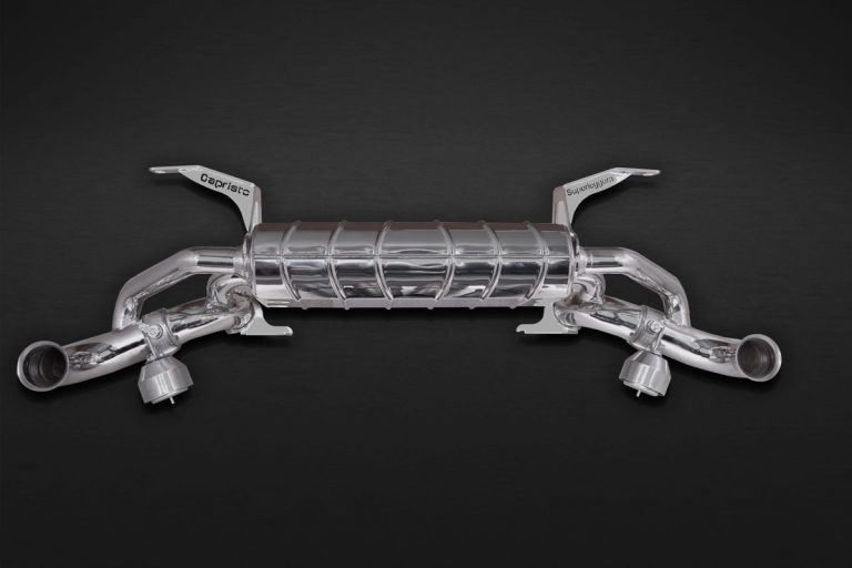 exhaust system Lamborghini Gallardo/Superleggera Capristo Valved Exhaust + Carbon Tips