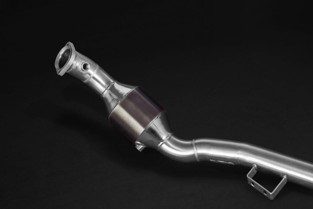 ท่อดาวน์ไปป์ Mercedes AMG CLS63 (218) Capristo Sport Cat Downpipes