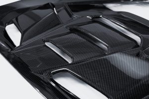 ฝาครอบห้องเครื่องคาร์บอนไฟเบอร์ Lamborghini Huracan EVO PAKTECHZ