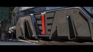 ดิฟฟิวเซอร์ Carbon Fiber BMW 3 Series G20 330i M340i G21 LCI ทรง Karbel V2