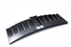 carbon fibre engine bay cover Porsche 911 992.2 PAKTECHZ