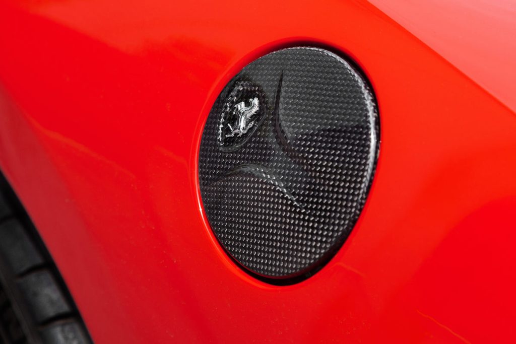 ชิ้นตกแต่งคาร์บอน Ferrari 458 Capristo