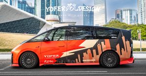 ชุดแต่งรอบคัน Li Auto MEGA 2024 Night Yofer