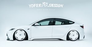 ชุดแต่งรอบคัน Tesla Model 3 2024-2025 Loong MAX Yofer