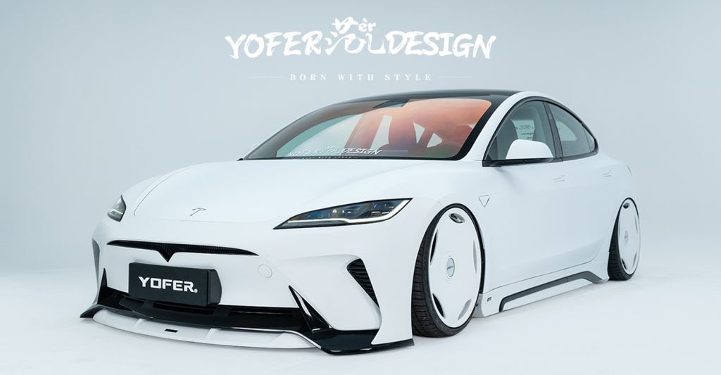 ชุดแต่งรอบคัน Tesla Model 3 2024-2025 Loong MAX Yofer