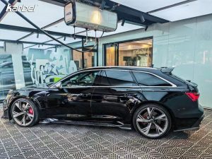 สปอยเลอร์หลังคา Carbon Fiber Audi RS6 C8 ทรง Karbel ปี 2020-ON