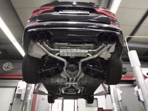 ชุดท่อไอเสีย BMW X3M Competition (G01/F97) Capristo Valved Exhaust OPF Spare MidPipes