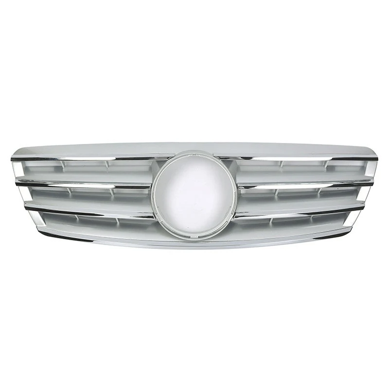 กระจังหน้า Benz W203 C-Class สีเงิน