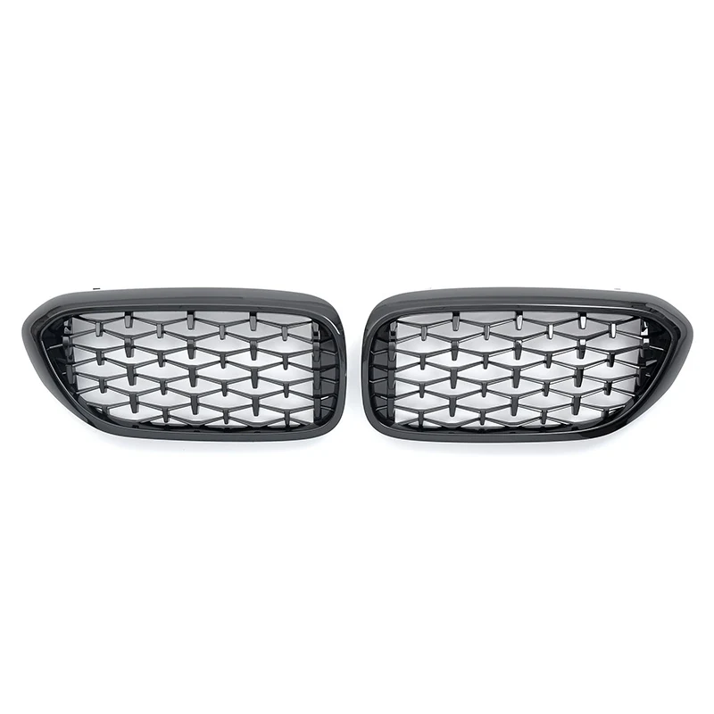 กระจังหน้า BMW G30 5 Series ทรง Diamond สีดำเงา