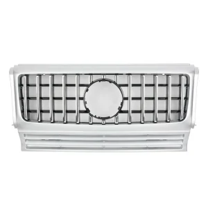 กระจังหน้า Benz W463 G-Class ทรง GT สีเงิน