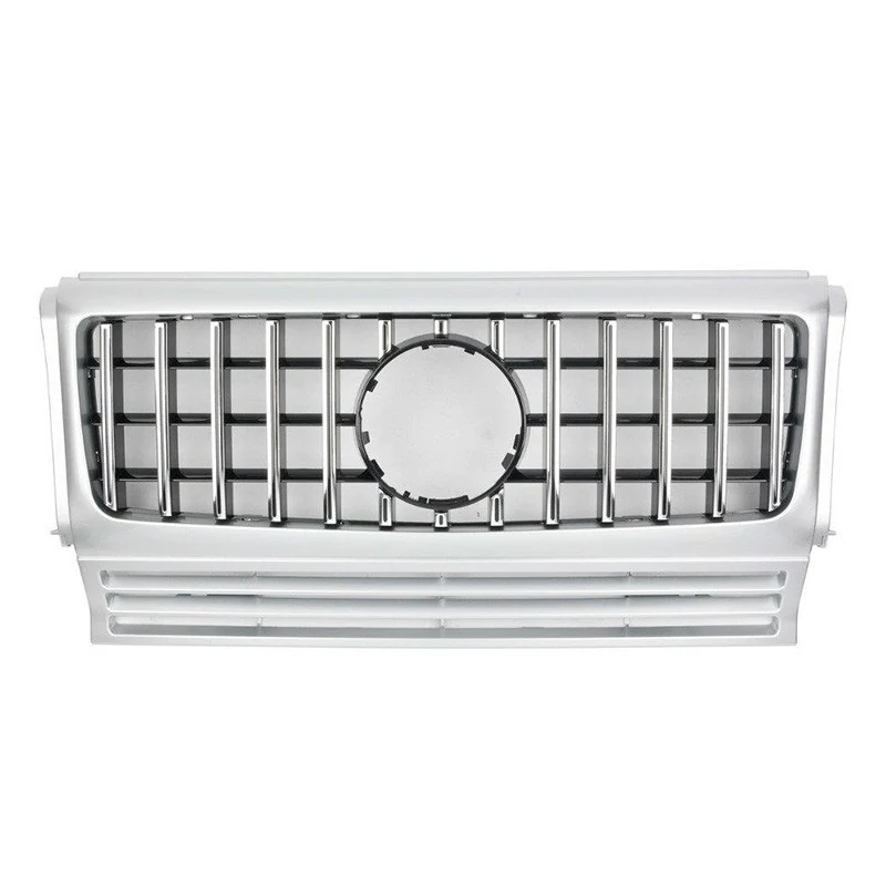 กระจังหน้า Benz W463 G-Class ทรง GT สีเงิน