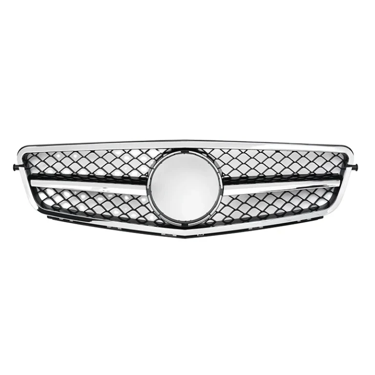 Front Grille Benz W204 C-Class style AMG Black-chrome