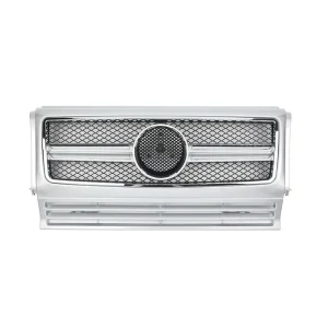 กระจังหน้า Benz W463 G-Class สีเงิน