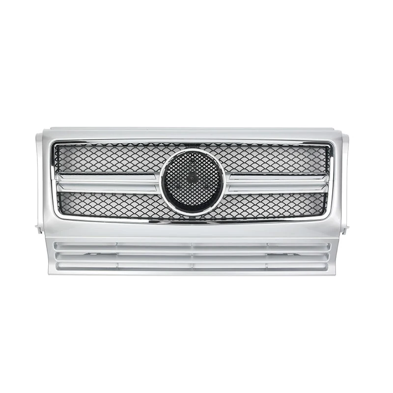 กระจังหน้า Benz W463 G-Class สีเงิน