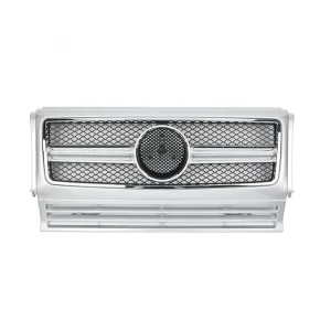 กระจังหน้า Benz W463 G-Class สีเงิน