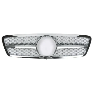 กระจังหน้า Benz W203 C-Class ทรง SL สีโครเมี่ยม