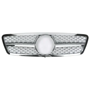 กระจังหน้า Benz W203 C-Class ทรง SL สีโครเมี่ยม