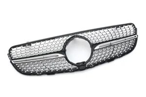 กระจังหน้า Benz X253 GLC-Class ทรง Diamond สีดำ ก่อนไมเนอร์เชนจ์