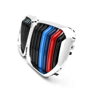 กระจังหน้า BMW G05 X5 ทรง แถบ 3 สี สีโครเมี่ยม