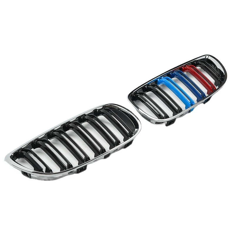 Front Grille BMW E92 3 Series style strip 3 Colour Gloss Black year 2006-2009