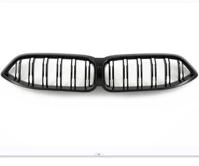 Front Grille BMW G14 8 Series style twin-spoke Black