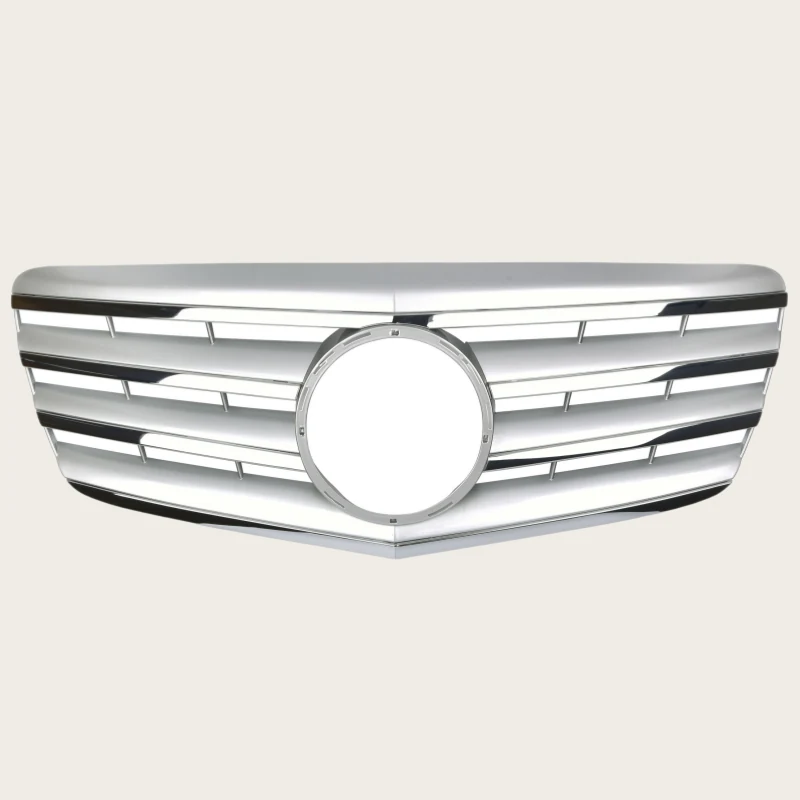 กระจังหน้า Benz W211 E-Class สีเงิน ปี 2007-2009