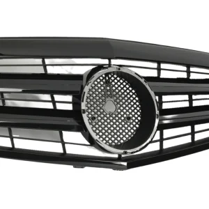 กระจังหน้า Benz W212 E-Class สีดำ