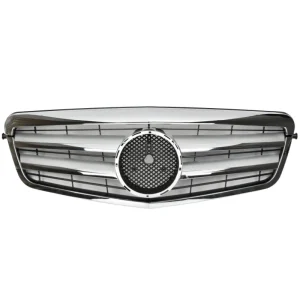 กระจังหน้า Benz W212 E-Class สีเงิน